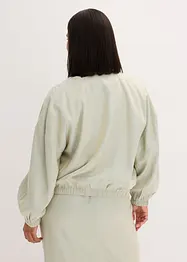 Blouson en matière brillante, bonprix
