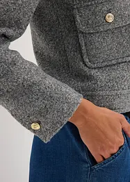 Blouson effet tweed, bonprix