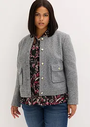 Blouson effet tweed, bonprix