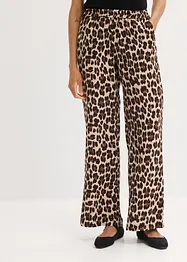 Pantalon palazzo en satin fluide, bonprix
