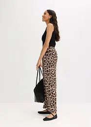 Pantalon palazzo en satin fluide, bonprix