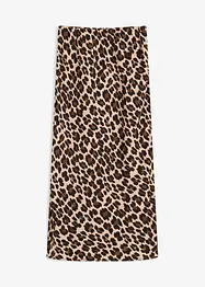 Jupe midi en satin fluide, bonprix