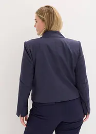 Blazer court et texturé à épaulettes, bonprix