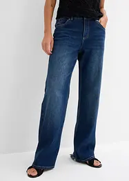 Jean droit, taille mi-haute, bonprix