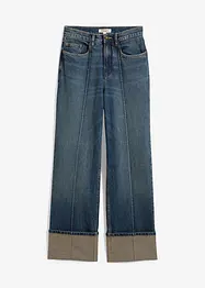 Jean droit, taille haute, bonprix