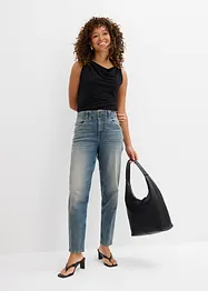 Jean mom taille haute, bonprix