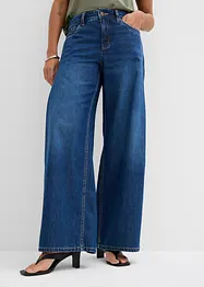 Jean Wide Leg taille mi-haute, bonprix