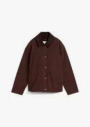 Veste en twill avec col en velours côtelé, bonprix