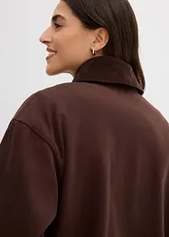 Veste en twill avec col en velours côtelé, bonprix