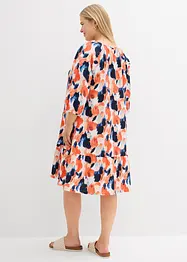 Robe-tunique en crêpe gaufré, bonprix