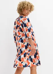 Robe-tunique en crêpe gaufré, bonprix