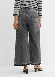 Jean large taille haute, raccourci, bonprix