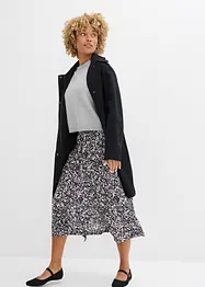 Jupe midi en viscose, bonprix