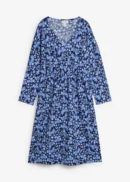 Robe en jersey crêpe gaufré, bonprix