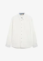 Chemise habillée 100% coton à détails contrastants, regular, bonprix
