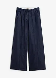 Jean large taille haute, super doux, bonprix