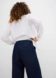 Jean large taille haute, super doux, bonprix