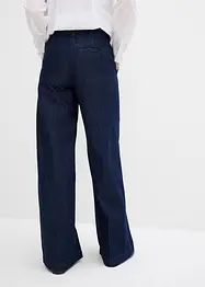 Jean large taille haute, super doux, bonprix