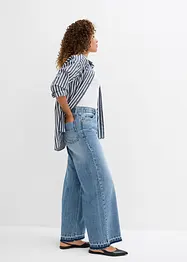 Jean large taille haute, raccourci, bonprix