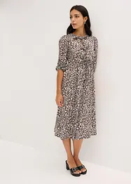 Robe en jersey avec nouettes, bonprix
