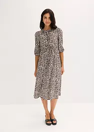 Robe en jersey avec nouettes, bonprix