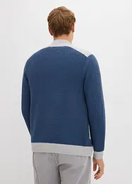 Veste en grosse maille à col montant, bonprix