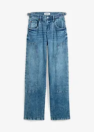 Jean large taille mi-haute, bonprix