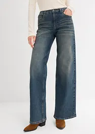 Jean large taille haute, bonprix