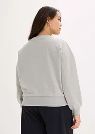 Sweat oversize avec détail strass, bonprix