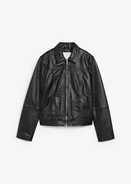 Veste en cuir, bonprix