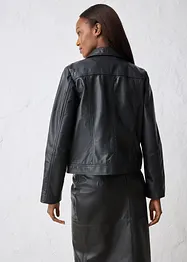 Veste en cuir, bonprix
