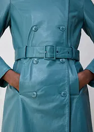 Trench-coat en cuir, bonprix