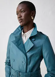 Trench-coat en cuir, bonprix
