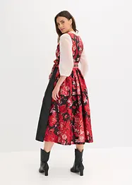 Dirndl avec tablier brodé (ens. 2 pces), bonprix