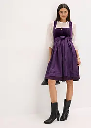 Dirndl avec velours en longueur midi (ens. 2 pces), bonprix