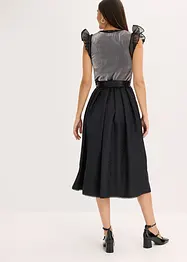 Dirndl avec velours en longueur midi (ens. 2 pces), bonprix