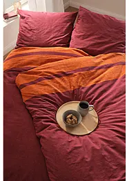 Parure de lit effet lin, bonprix