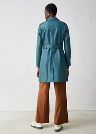 Trench-coat en cuir, bonprix