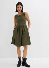 Robe à poches en jersey 100% coton, bonprix