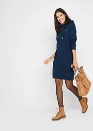Robe molletonnée à capuche, bonprix