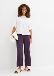 T-shirt épais oversize 100% coton, bonprix