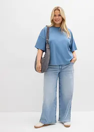 T-shirt épais oversize 100% coton, bonprix