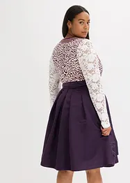 Dirndl avec tablier brodé (ens. 2 pces), bonprix