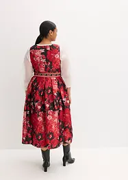 Dirndl avec tablier brodé (ens. 2 pces), bonprix
