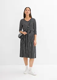 Robe midi en jersey coton, bonprix