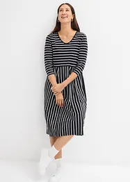 Robe midi en jersey coton, bonprix