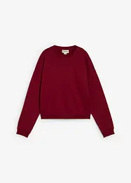 Sweat oversize 100% coton, bonprix