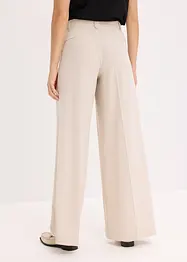 Pantalon à pinces en viscose mélangée, bonprix