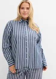 Chemisier oversize 100 % coton, bonprix
