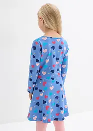Robe fille à manches longues en jersey de coton, bonprix